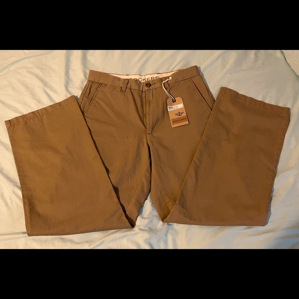 Tan Docker pant New!